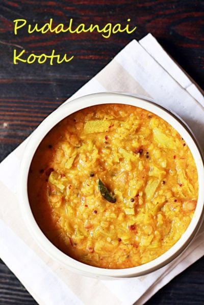 pudalangai kootu recipe