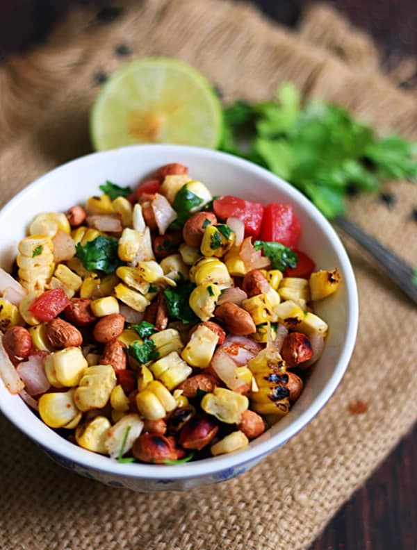 easy roasted corn salad recipe