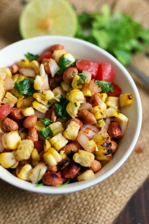 simple roasted corn salad recipe