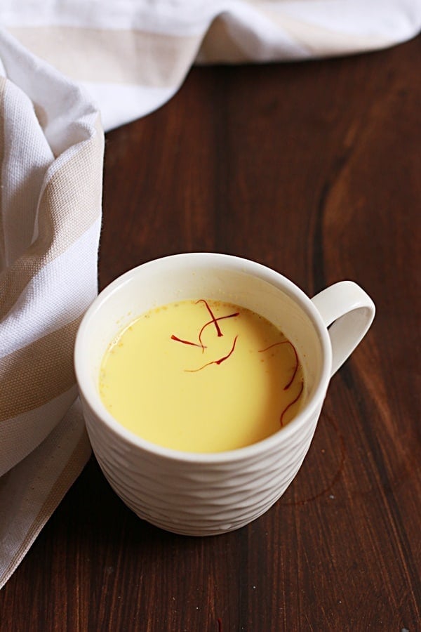 saffron milk recipe for pregnancy