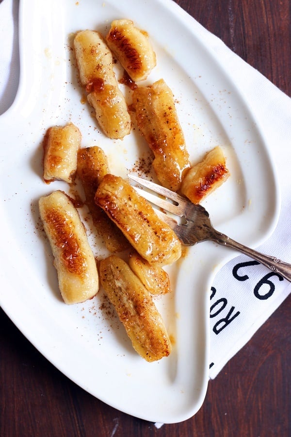 Caramelized banana recipe