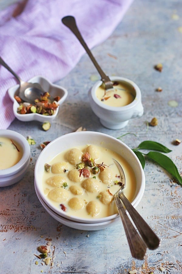 homemade angoori rasmalai recipe