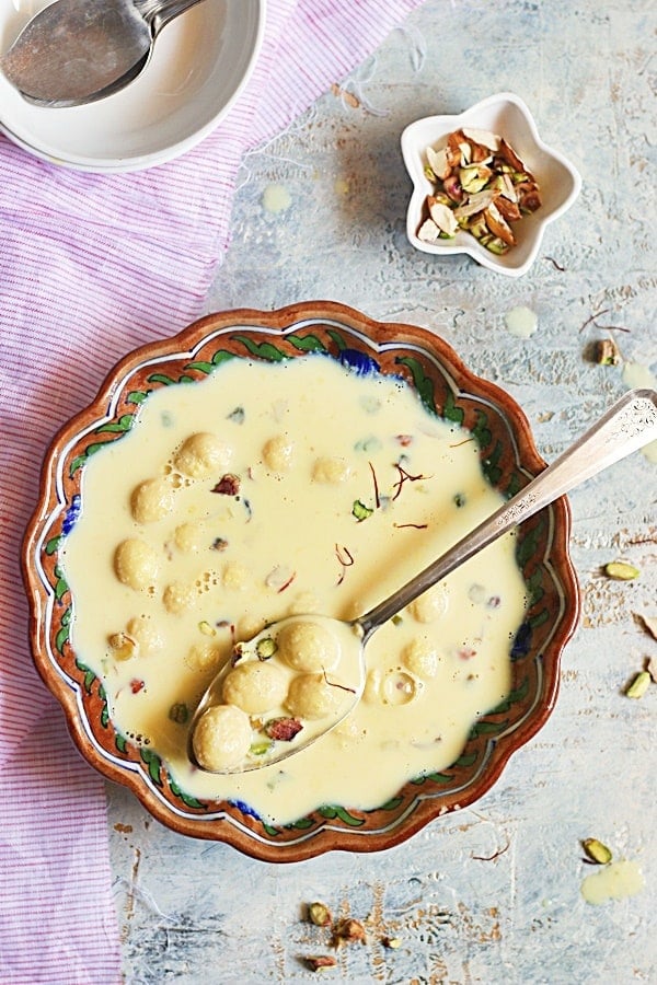 Angoori rasmalai recipe