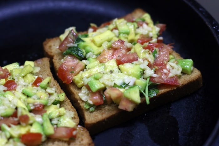 avocado toast recipe step 6