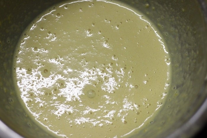 Chickpea slurry for Savory vegan french toast recipe