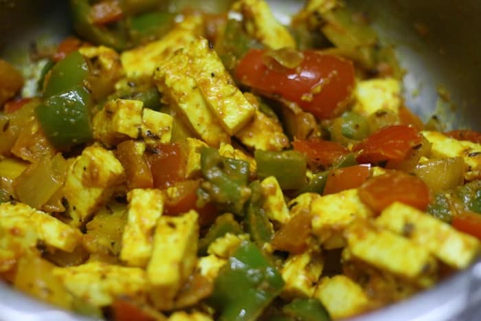 making pepper paneer recipe-step 7