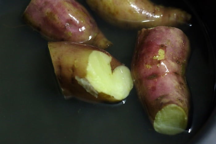 sweet potato patties recipe step-1