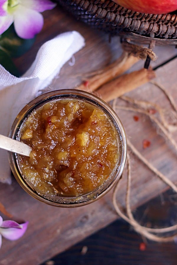 spiced apple chutney recipe