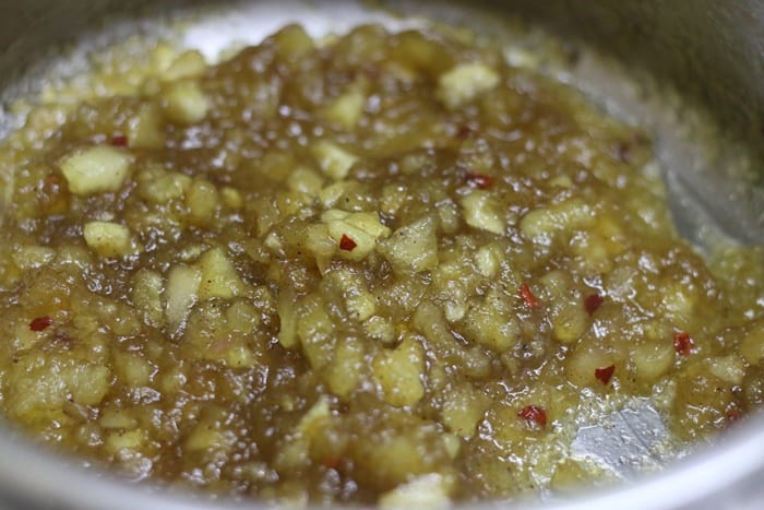 apple chutney recipe step by step 9