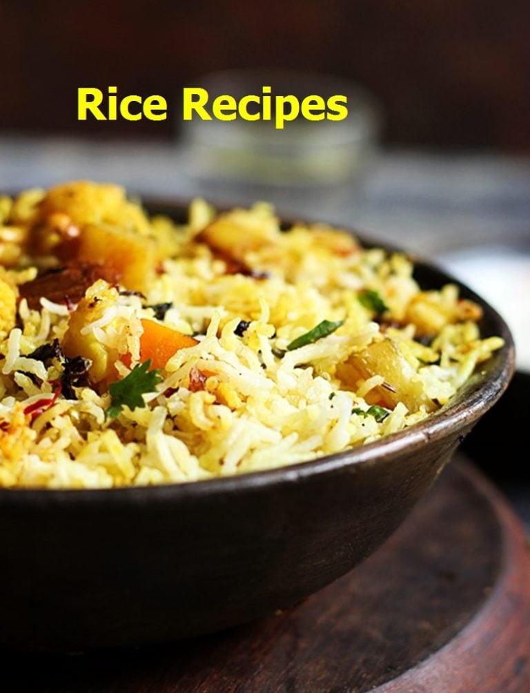 Best Indian Rice Recipes Collection Cook Click N Devour!!!