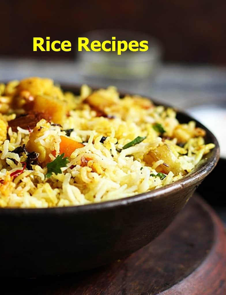 Best rice recipes, collection of tasty rice recipes