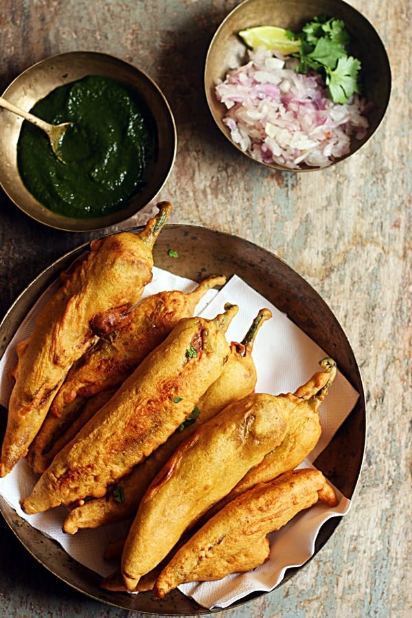 mirchi vada recipe