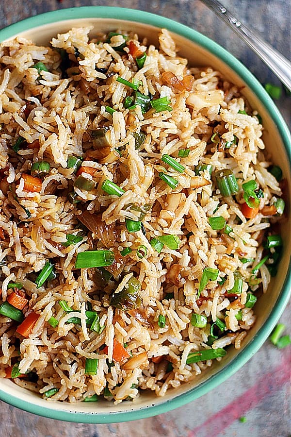 Easy Vegetable Fried Rice Recipe