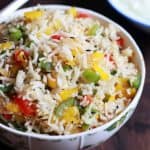 capsicum rice recipe