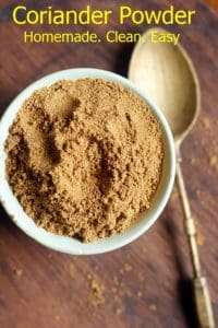 coriander powder recipe