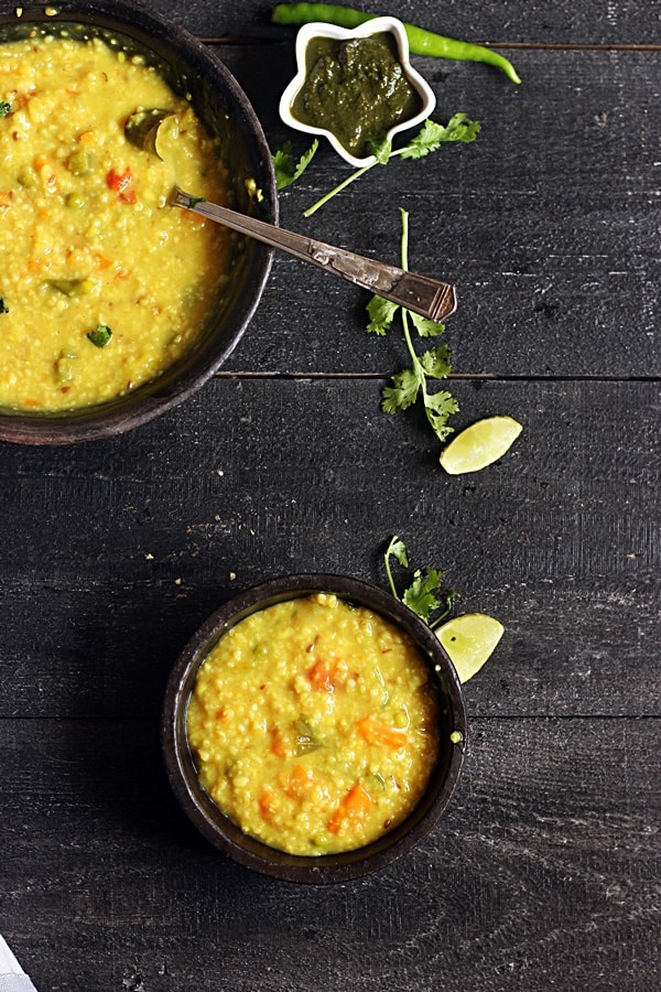 how to make healthy oats khichdi recipe