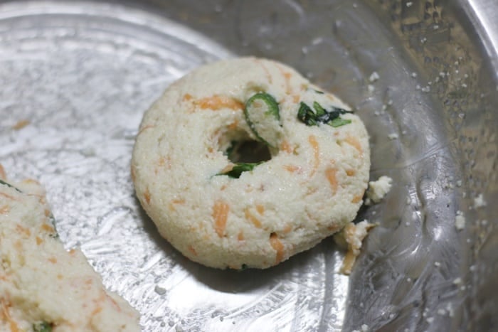 making instant rava vada recipe