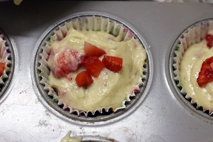 uffin batter ready to bake