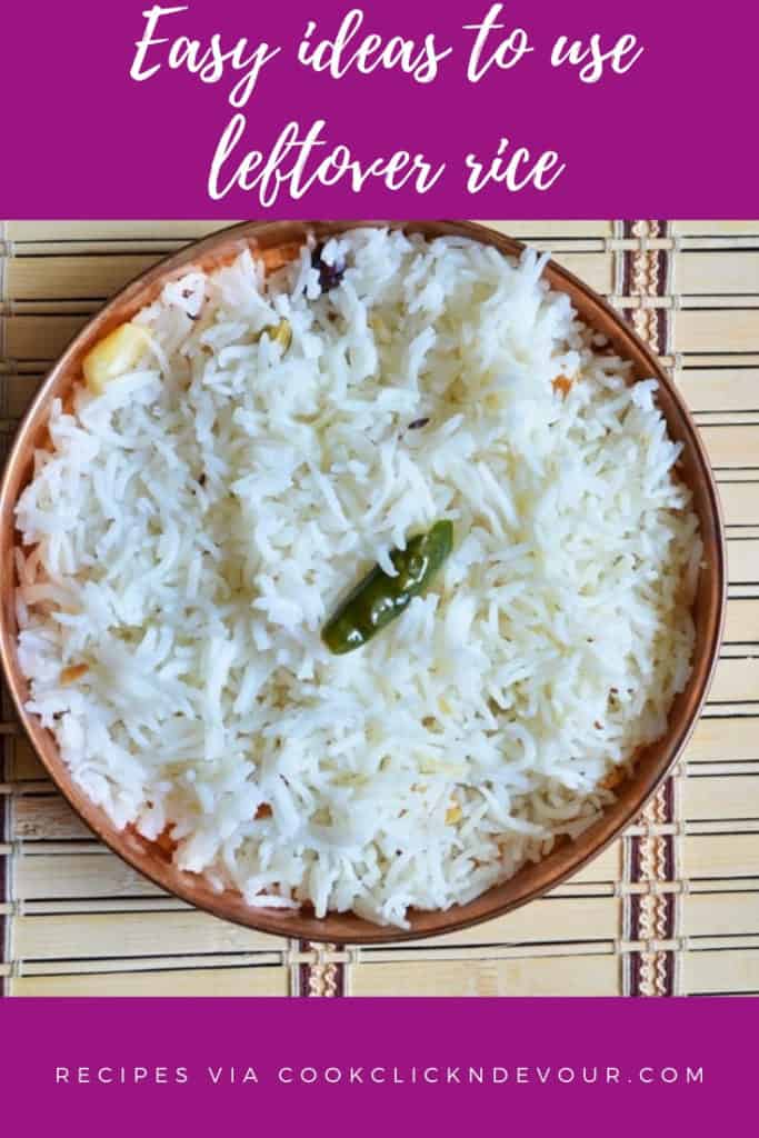 leftover rice recipes