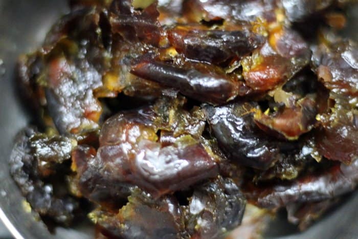 pitted dates for date syrup recipe