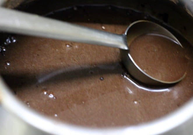 step by step pictures for making chocolate syrup recipe