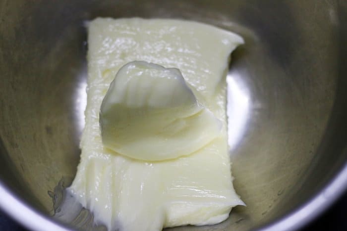 soft butter at room temperature for making butter cake