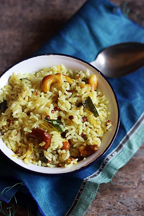 Mango rice ready to serve