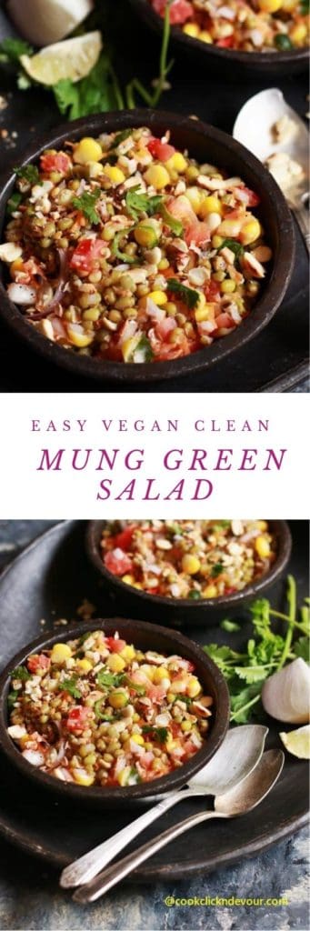 Mung bean salad recipe