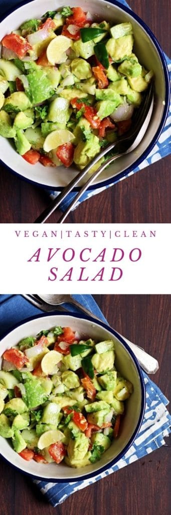 Avocado salad recipe