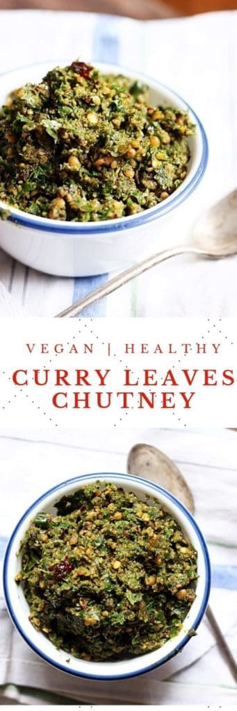 curry leaves chutney