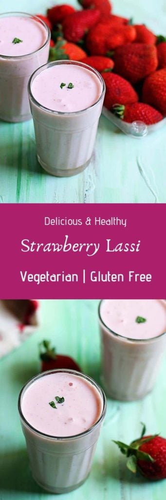 Strawberry Lassi