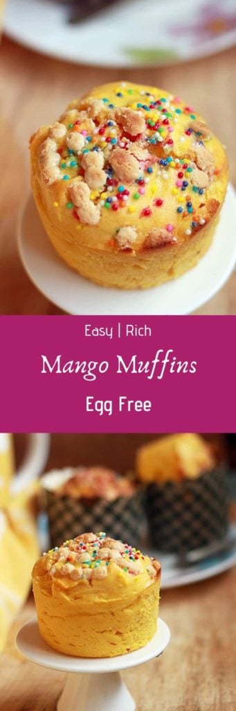 Mango muffins recipe