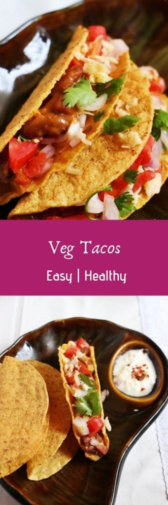 Easy Vegetarian Tacos | Cook Click N Devour!!!