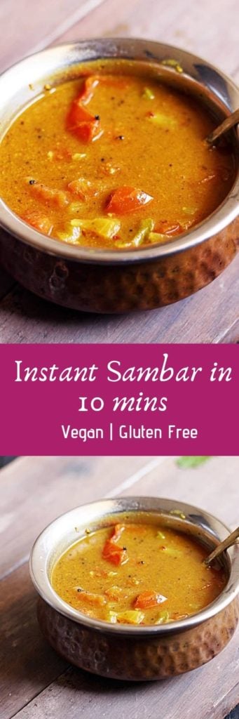 Instant sambar