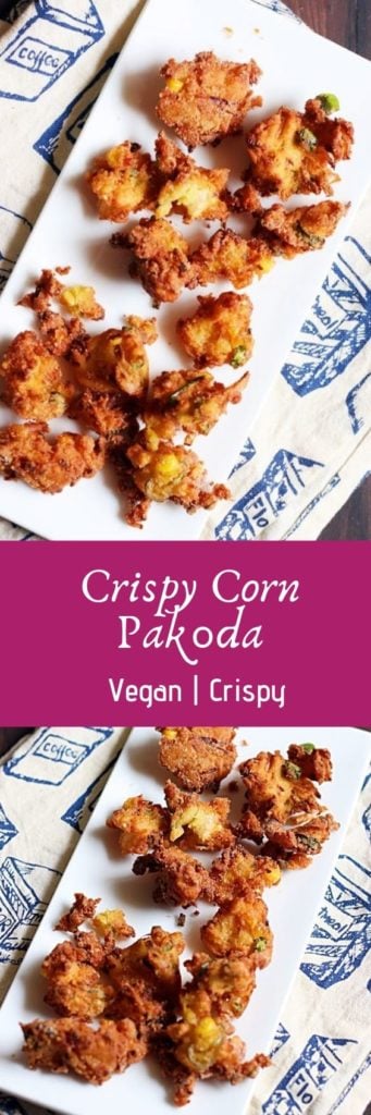 Corn pakoda recipe