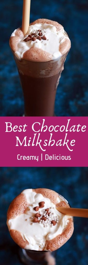chocolate milkshake recipe