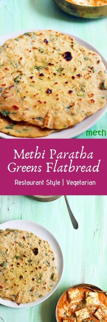 Methi paratha recipe