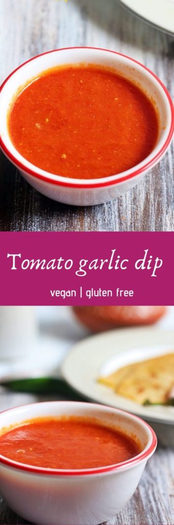 tomato garlic dip