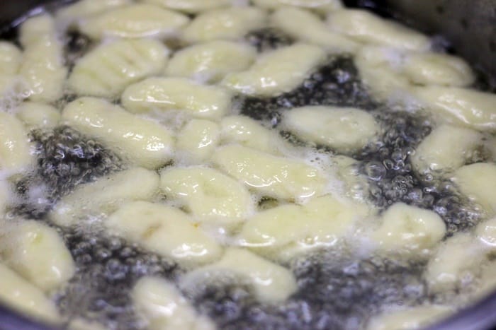 cooked gnocchi