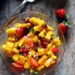 Easy mango salad