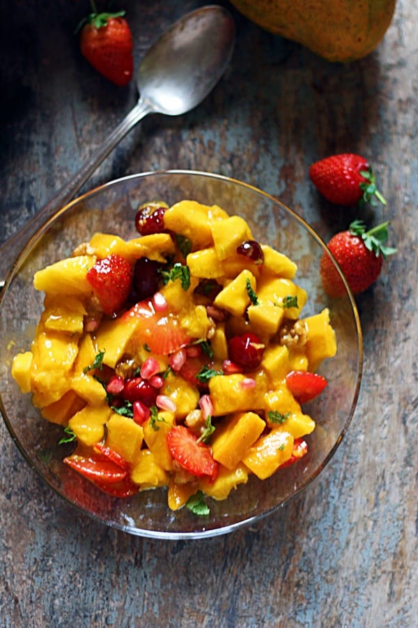 Easy mango salad