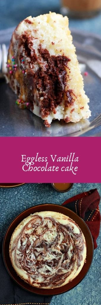 Chocolate vanilla cake recipe