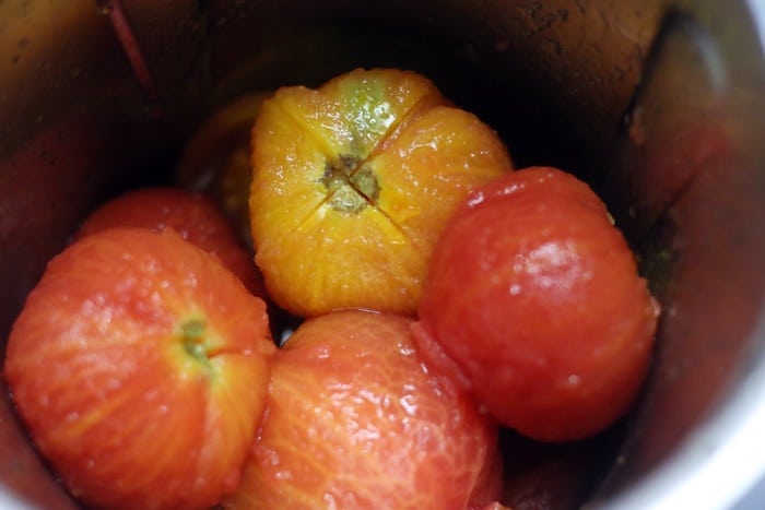 peeled tomatoes for makhani sauce