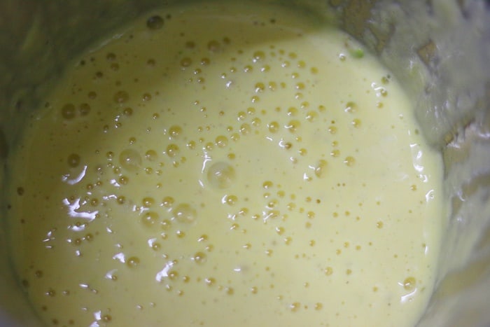 making mango milk recipe
