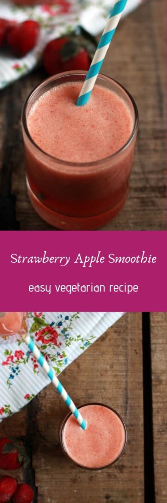 Strawberry apple smoothie recipe