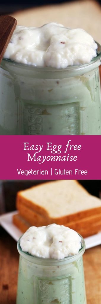 Eggless mayonnaise recipe