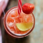 Strawberry agua fresca is an easy and refreshing Mexican drink with just 4 ingredients. You will love this light, delicious and flavorful drink on a hot summer afternoon.