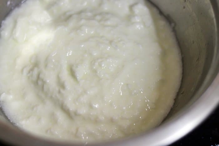 fresh curd for veg raita