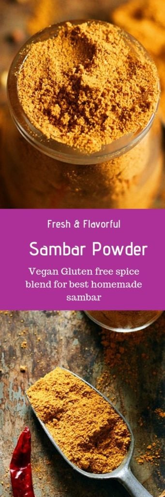 Sambar Powder Recipe