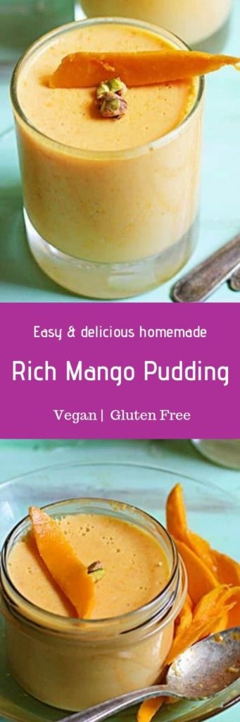 Mango pudding recipe